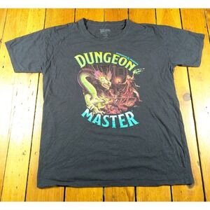 Dungeons & Dragons Dungeon Master Men's Medium T-Shirt Black D & D